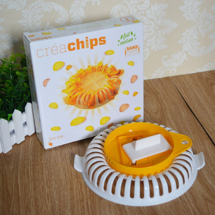 Microwaved Baked Potato Chips maker